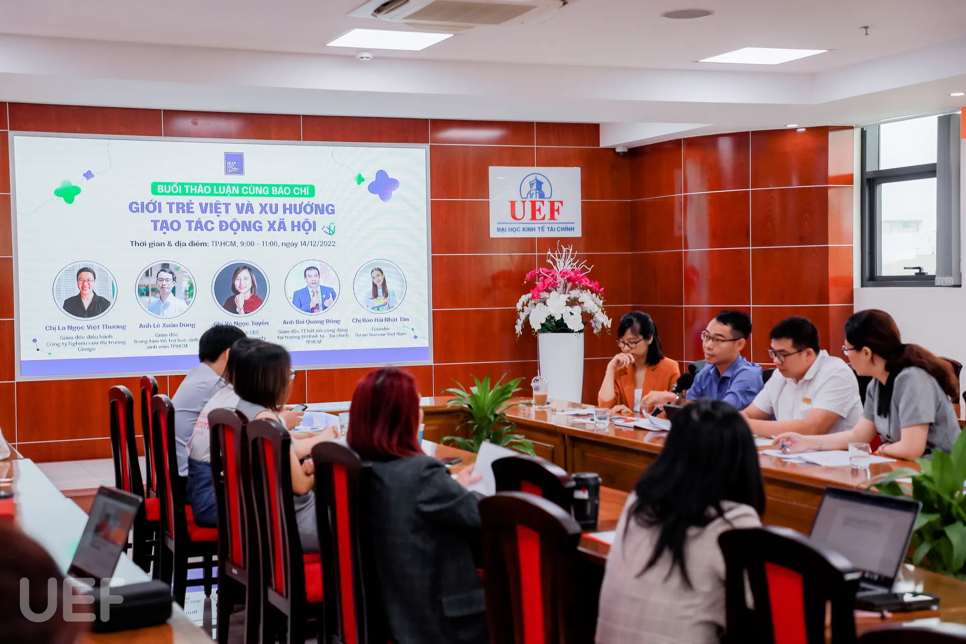 Toàn cảnh buổi thảo luận “Giới trẻ Việt và xu hướng tạo tác động xã hội" được Dear Our Community tổ chức
