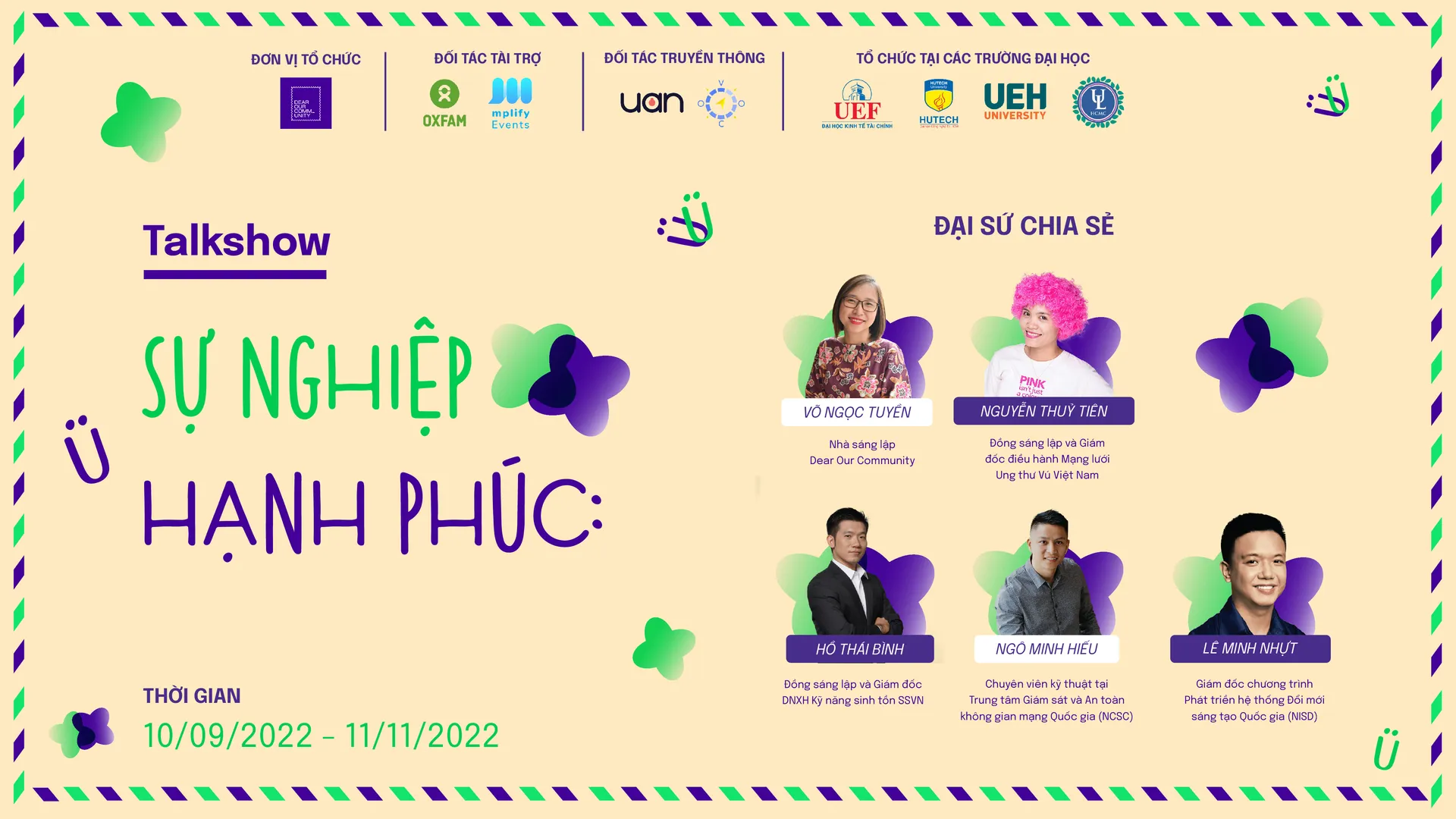 SỰ NGHIỆP HẠNH PHÚC VÀ HÀNH TRÌNH TẠI 4 TRƯỜNG ĐẠI HỌC