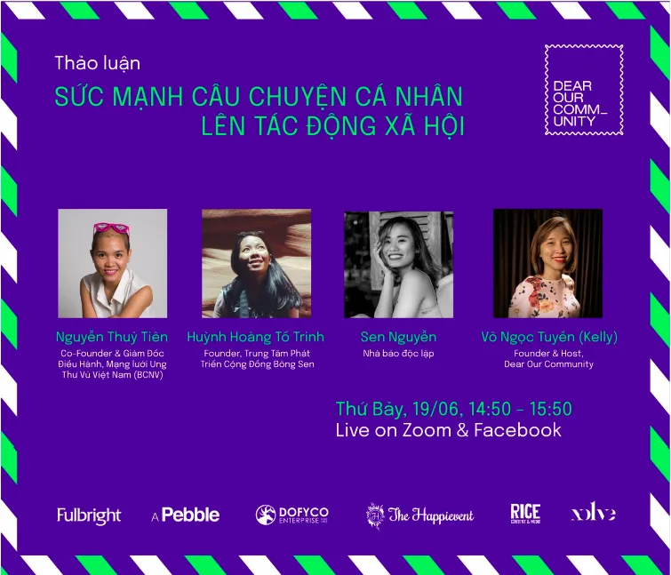 SỨC MẠNH CÂU CHUYỆN CÁ NHÂN LÊN TÁC ĐỘNG XÃ HỘI