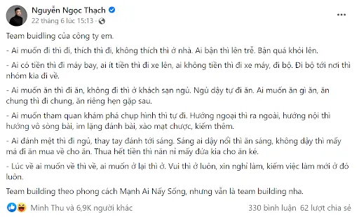 Nguyễn Ngọc Thạch - Team Building