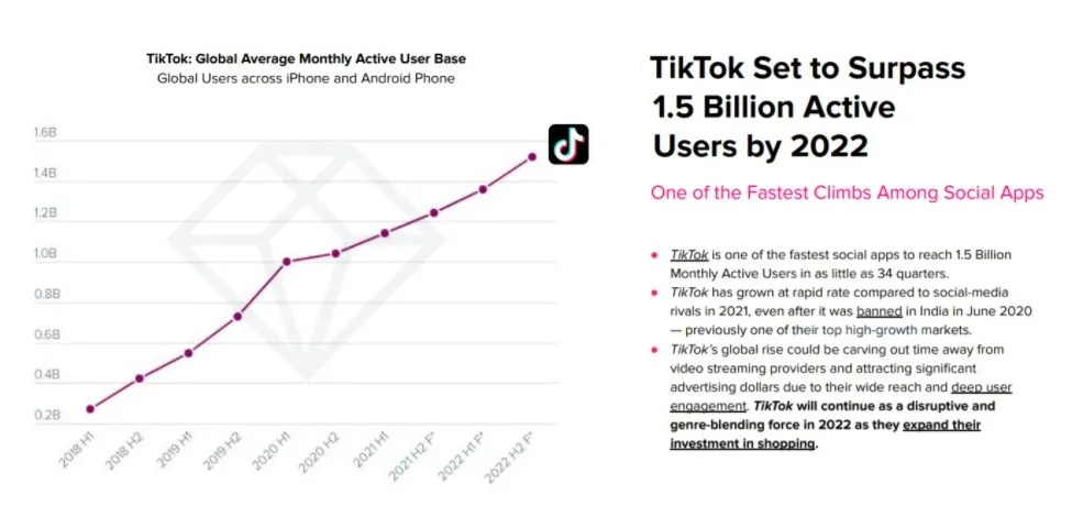 100+ TikTok Stats, Facts, and Insights You Must Know in 2022 - The Teal  Mango
