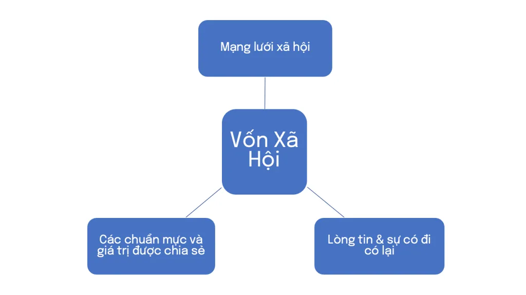 Ba thành tố chính của Vốn Xã Hội