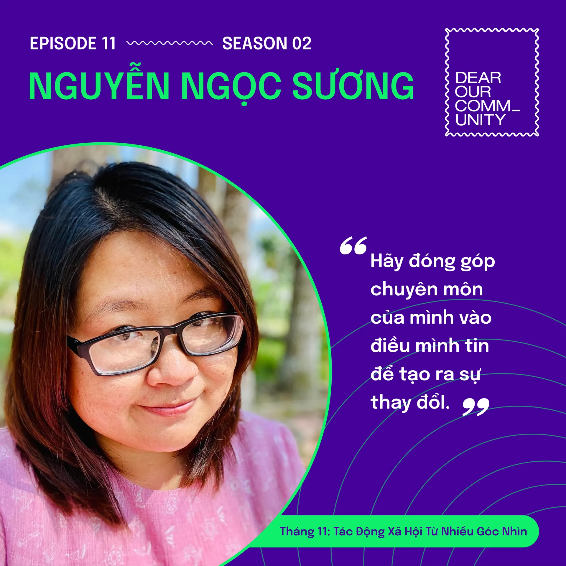 ESP 11: NÔNG NGHIỆP BỀN VỮNG, SAO CHO VỪA BỀN VỪA VỮNG – NGUYỄN NGỌC SƯƠNG