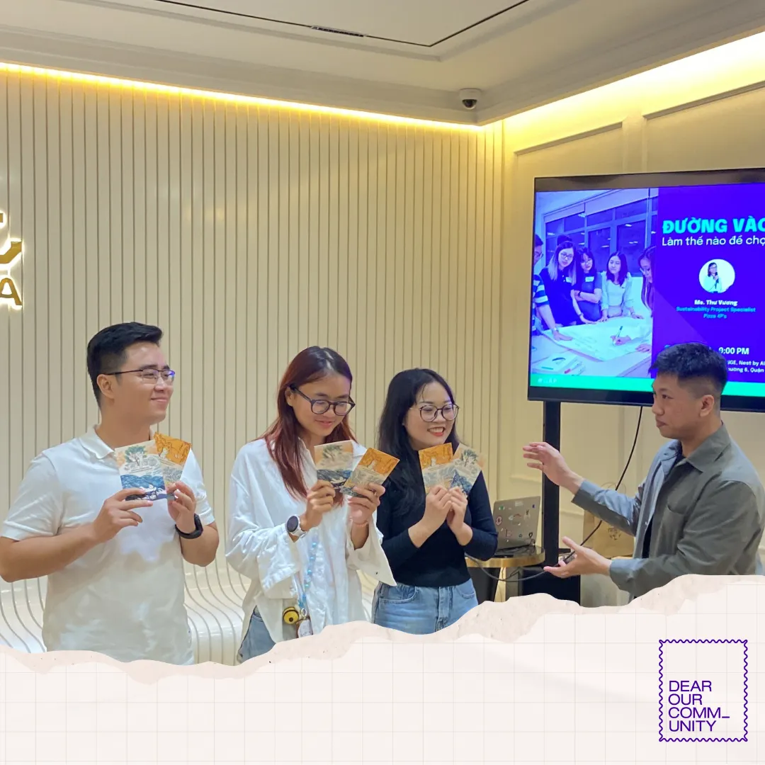 Ba vị diễn giả của buổi Monthly Gathering #4