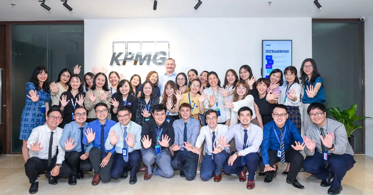 Nhân sự trẻ tại KPMG Đà Nẵng. Nguồn hình ảnh: Fanpage KPMG 