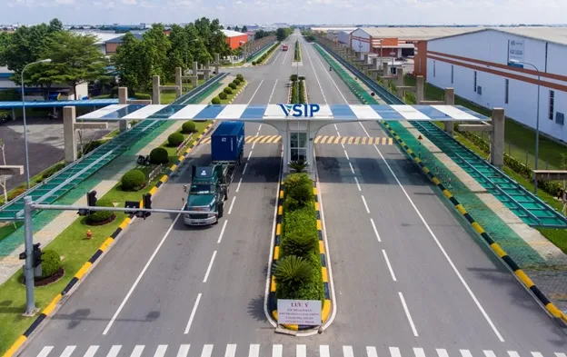Một góc khu công nghiệp Việt Nam - Singapore II (VSIP II) tại thị xã Tân Uyên, tỉnh Bình Dương (Nguồn: Ban quản lý các khu công nghiệp Bình Dương)