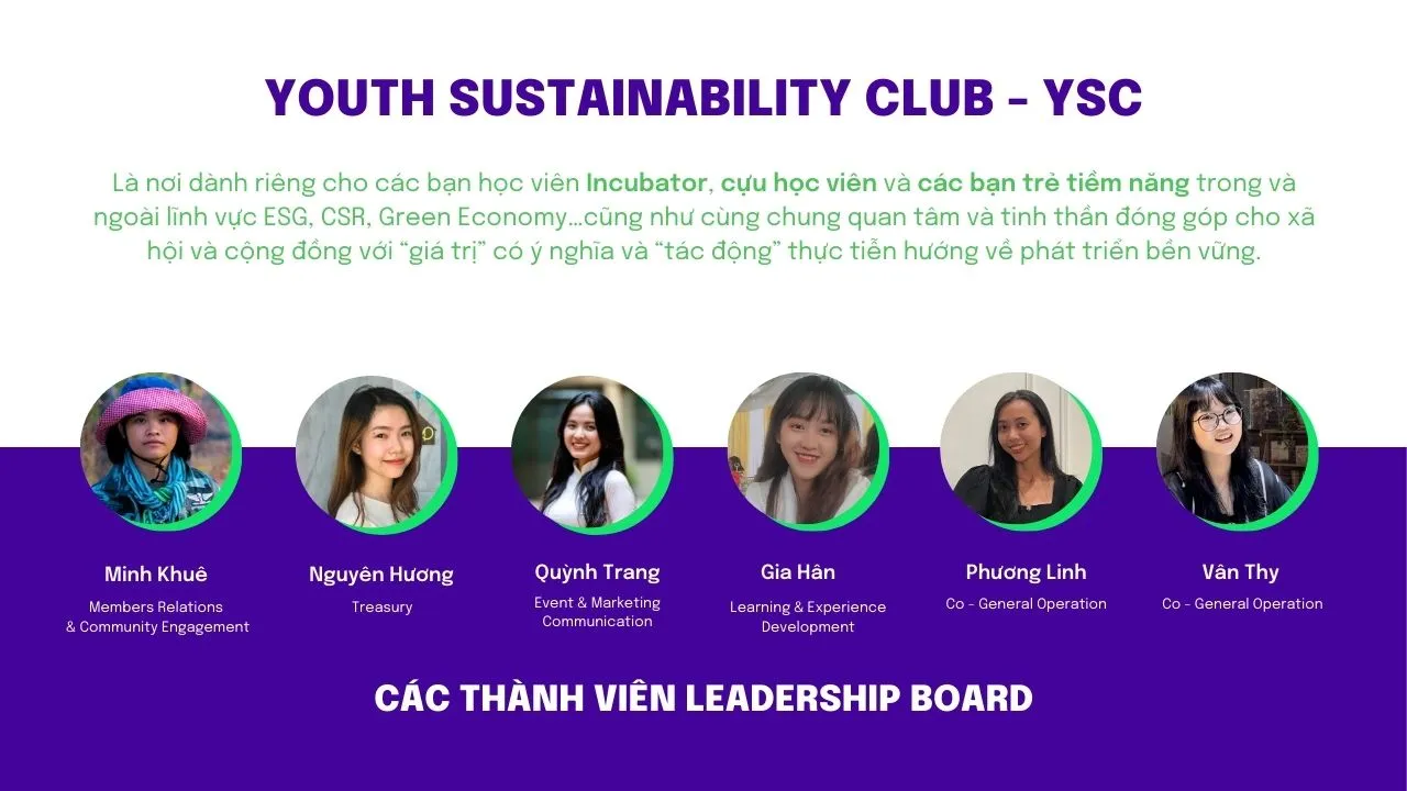 6 thành viên nữ