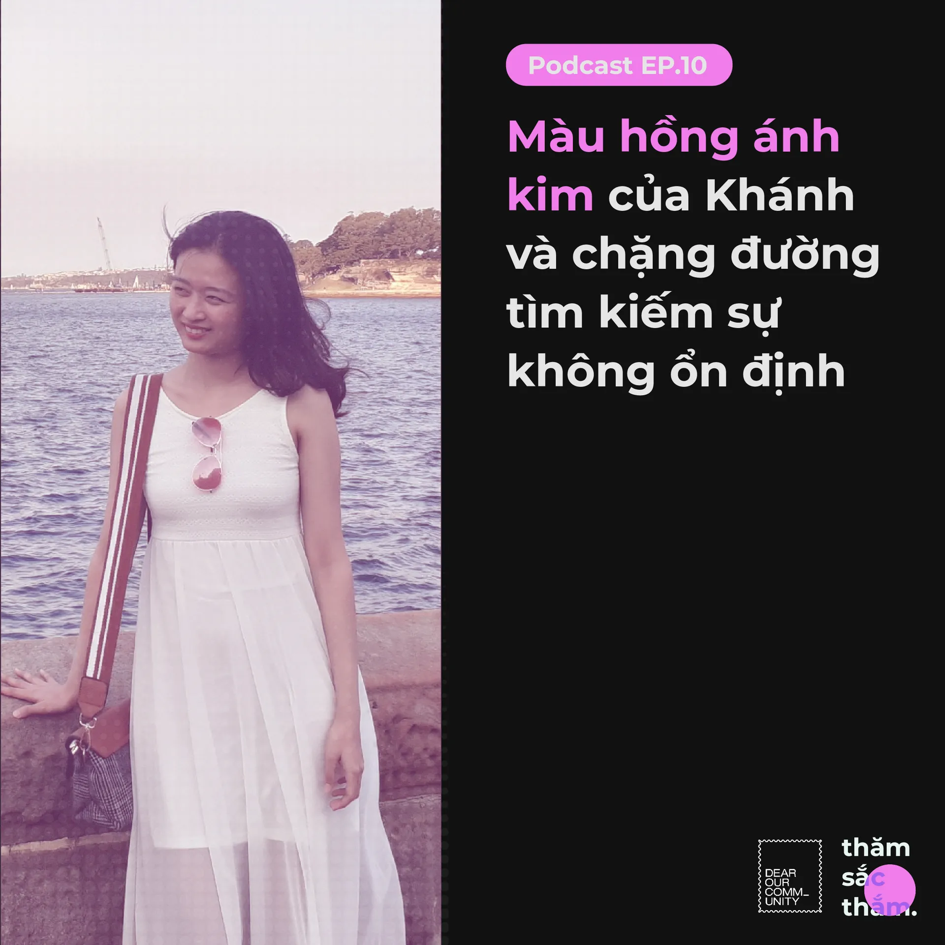 Màu hồng ánh kim của Khánh và chặng đường tìm kiếm sự “không ổn định”