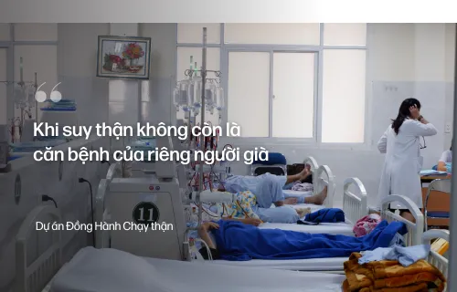 Khi suy thận không còn là căn bệnh của riêng người già