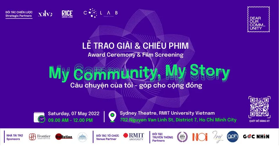 Lễ trao giải và Công chiếu phim tài liệu cuộc thi “MY COMMUNITY, MY STORY”