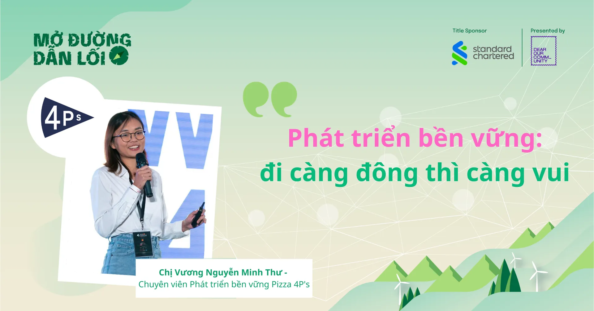 Phát triển bền vững: đi càng đông thì càng vui