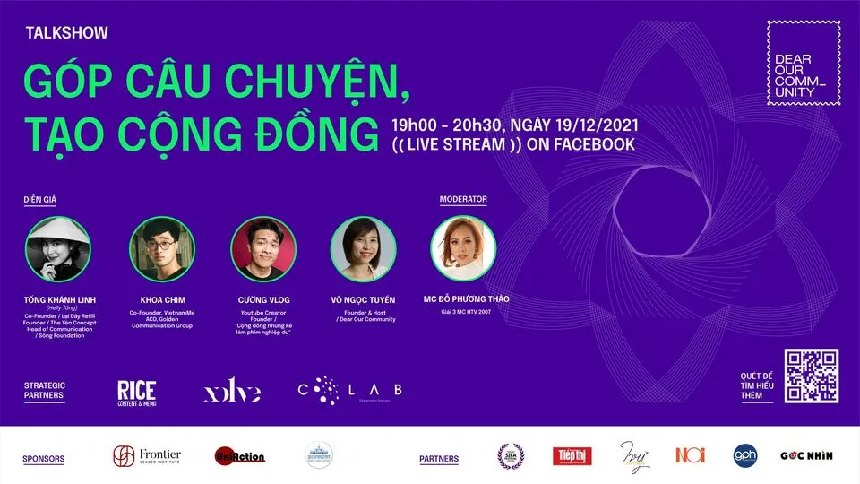 Talkshow “Góp câu chuyện, tạo cộng đồng”