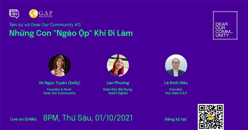Tâm sự với Dear Our Community #2: Những Con “Ngáo Ộp” Khi Đi Làm