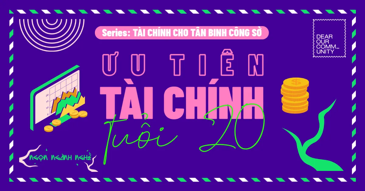 Ưu tiên tài chính tuổi 20