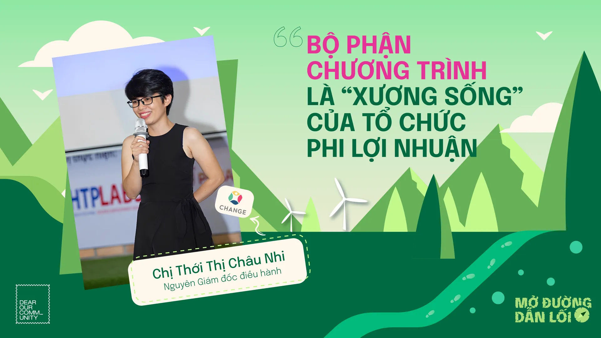Vì sao gọi bộ phận chương trình là “xương sống” của tổ chức phi lợi nhuận?